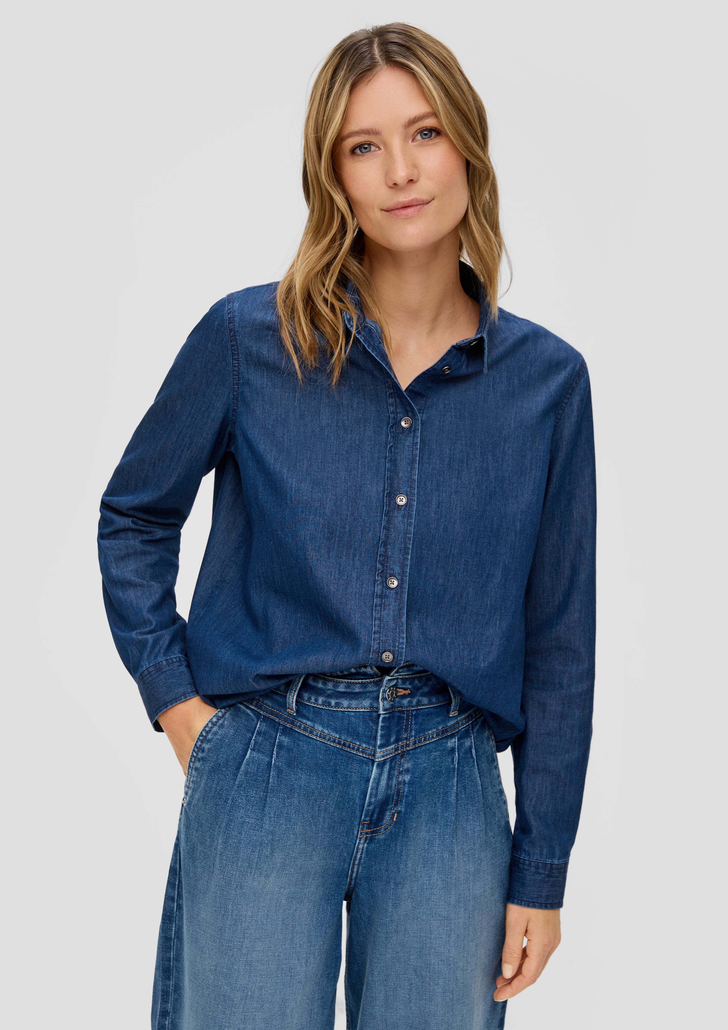 Locker geschnittene Denimbluse  2145851-58Y6