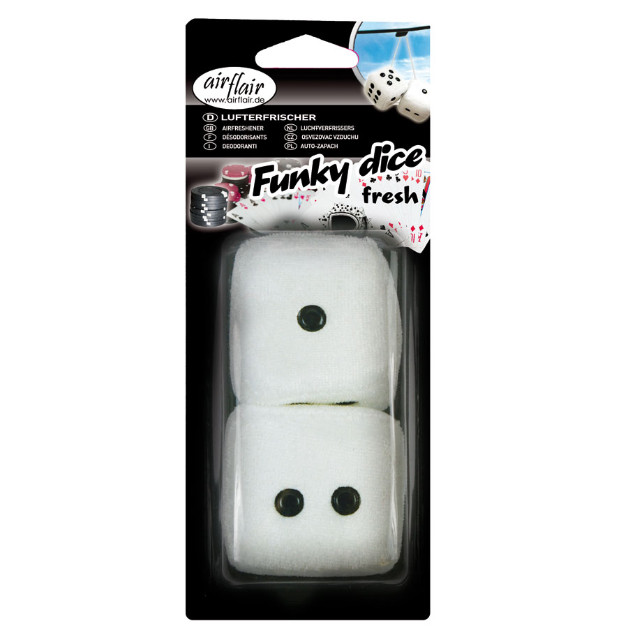 Lufterfrischer "Plüschwürfel" Outdoor Fresh  - ATU