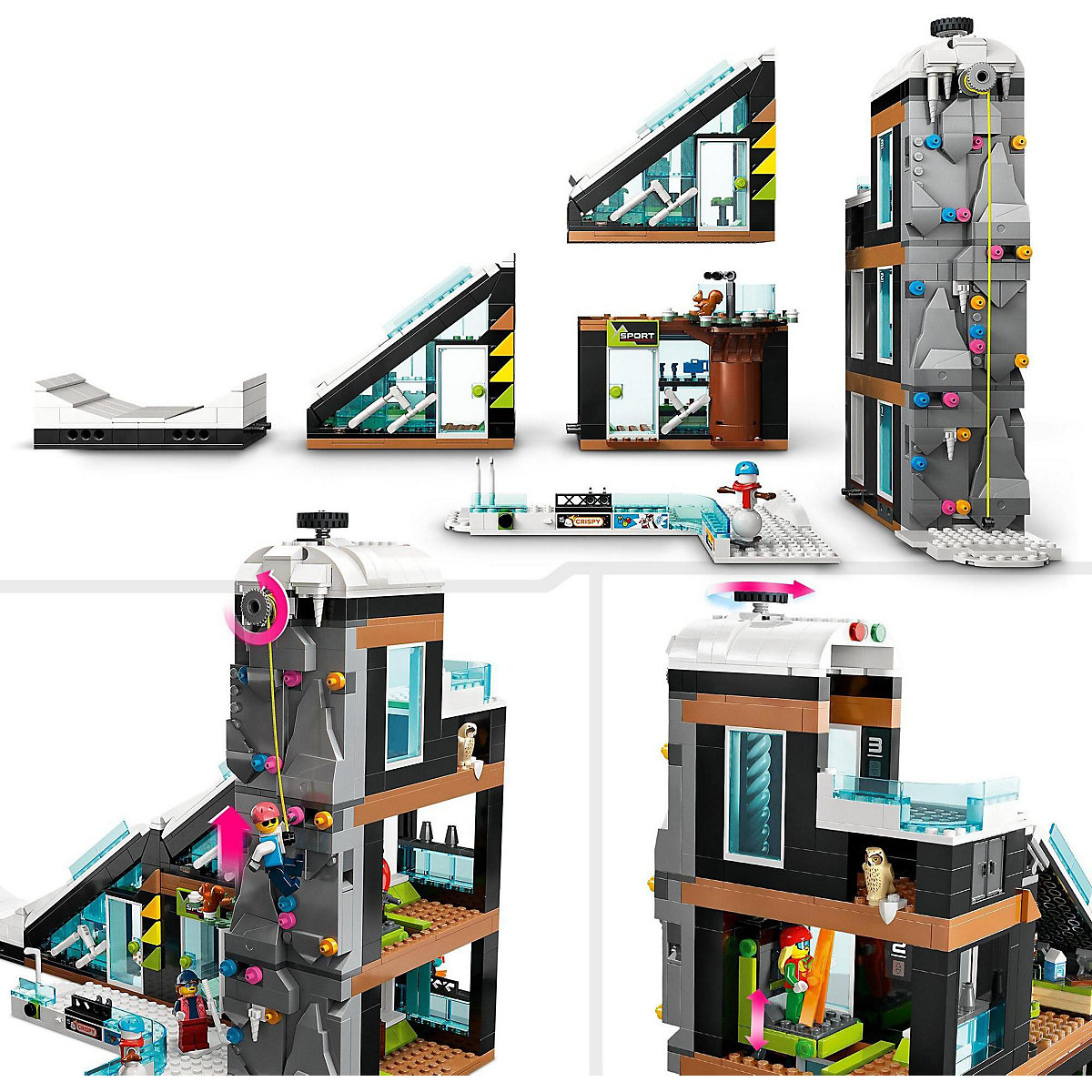 LEGO® City 60366 Wintersportpark