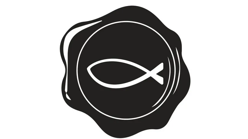rayher Siegel Set Fisch 2,5cm ø
