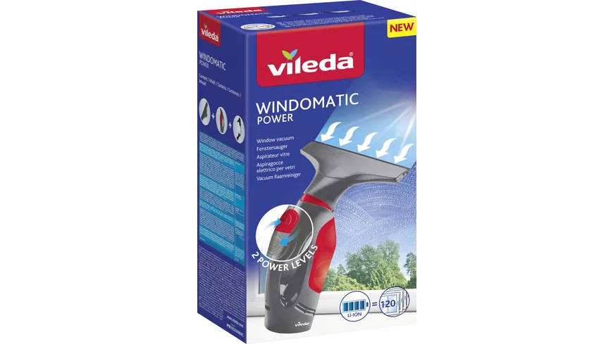 vileda Fenstersauger Windomatic Power