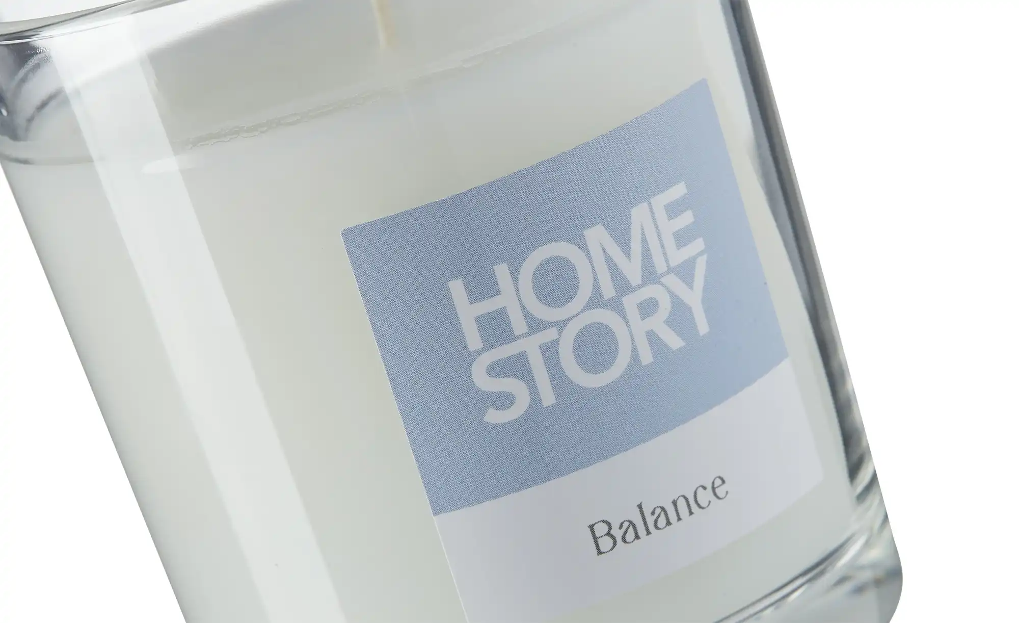HOME STORY Duftkerze im Glas 