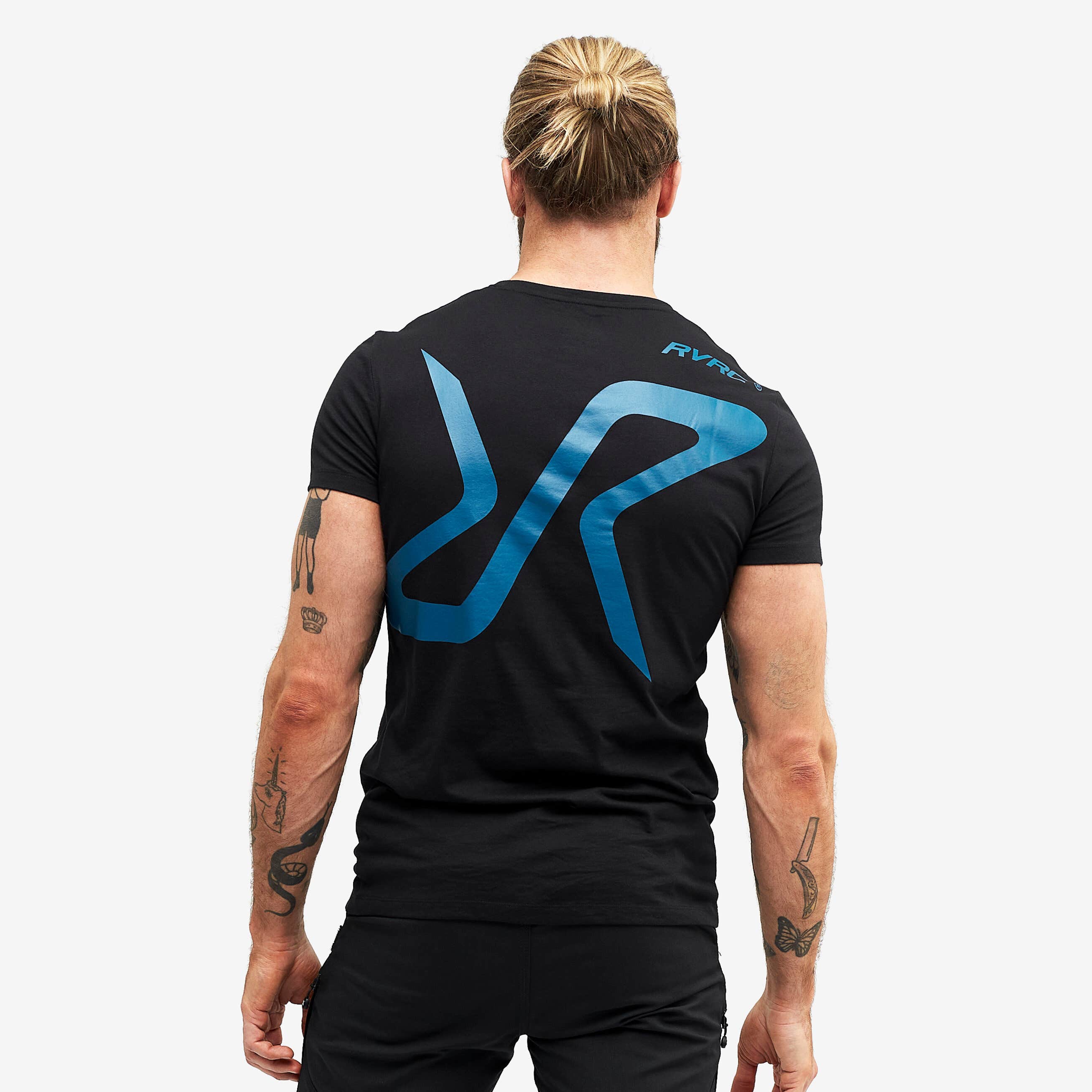 Fat Logo Tee 2.0 Homme Black/Blue Camo