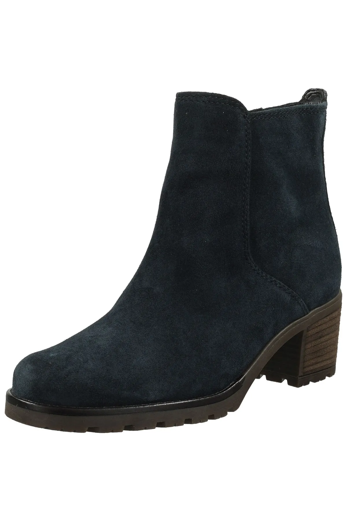 GABOR  Stiefelette - Blau - Blockabsatz