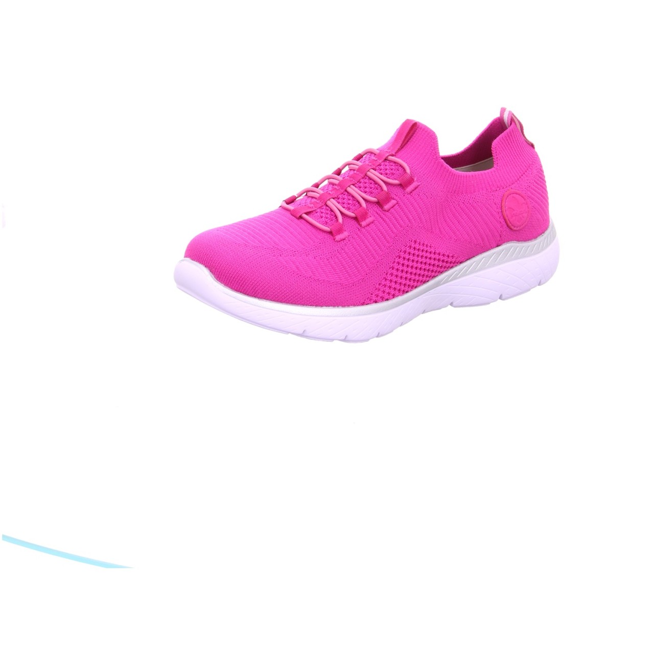 RIEKER Klassische Slipper lila/pink