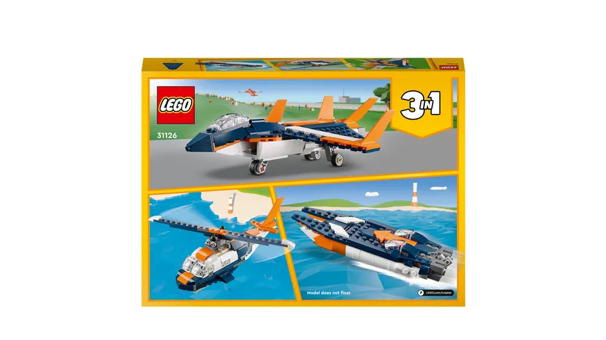 LEGO Creator 31126 Überschalljet