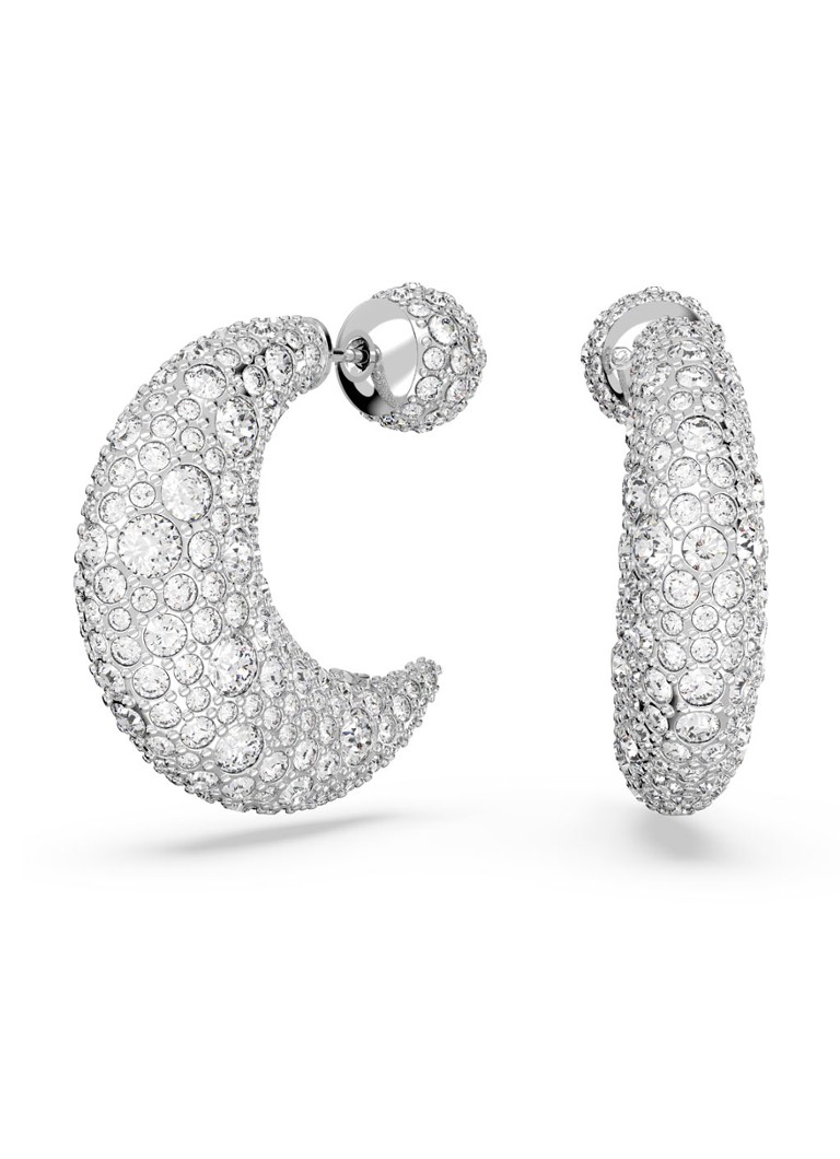 Swarovski Luna earrings with crystal