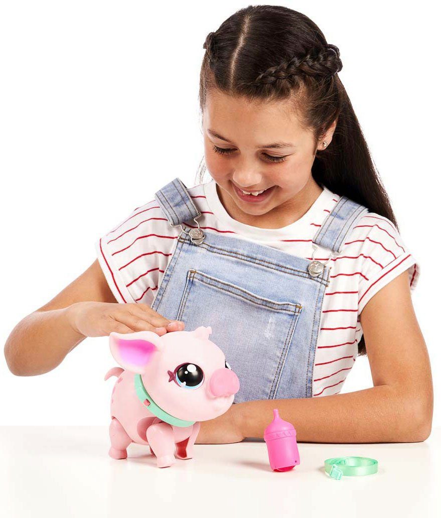 Moose Spielfigur Little Live Pets, Mein Hausschwein Piggly, mit Geräuschen und Reaktionen