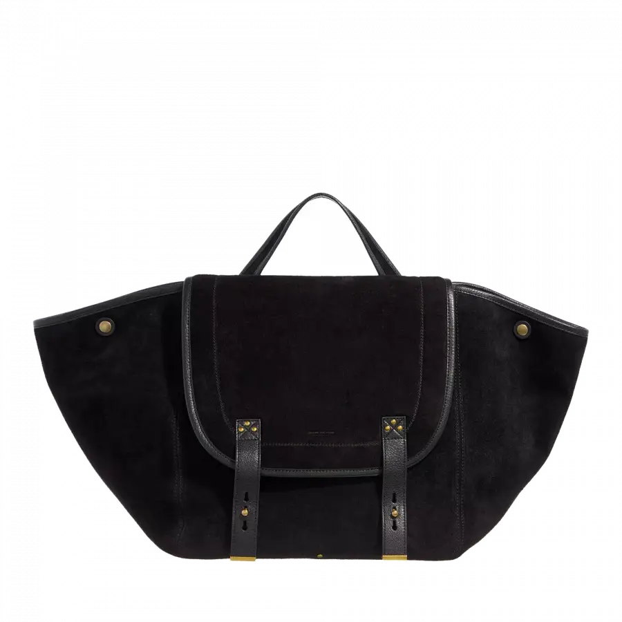 Jerome Dreyfuss - Jerome Dreyfuss Handle Bags Leder Black - schwarz