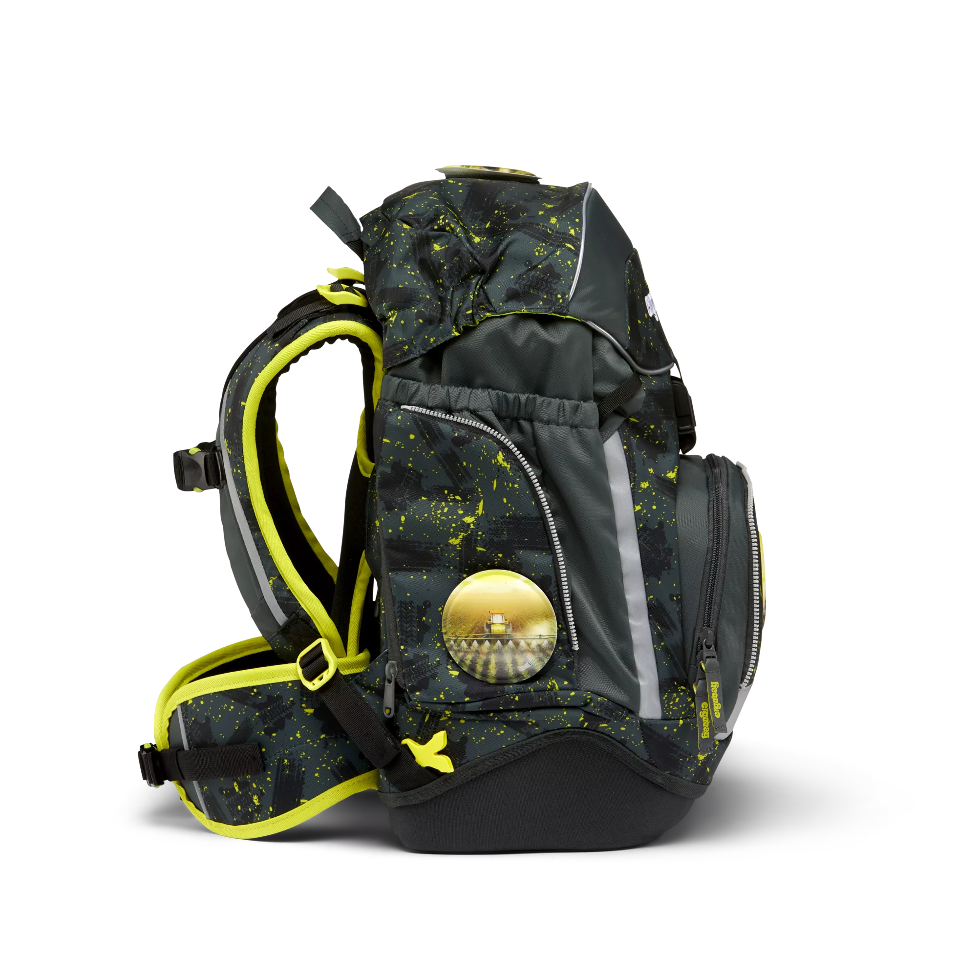 ergobag Schulrucksack-Set Mähdreschbär