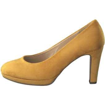 Gabor Plateau Pumps in gelb