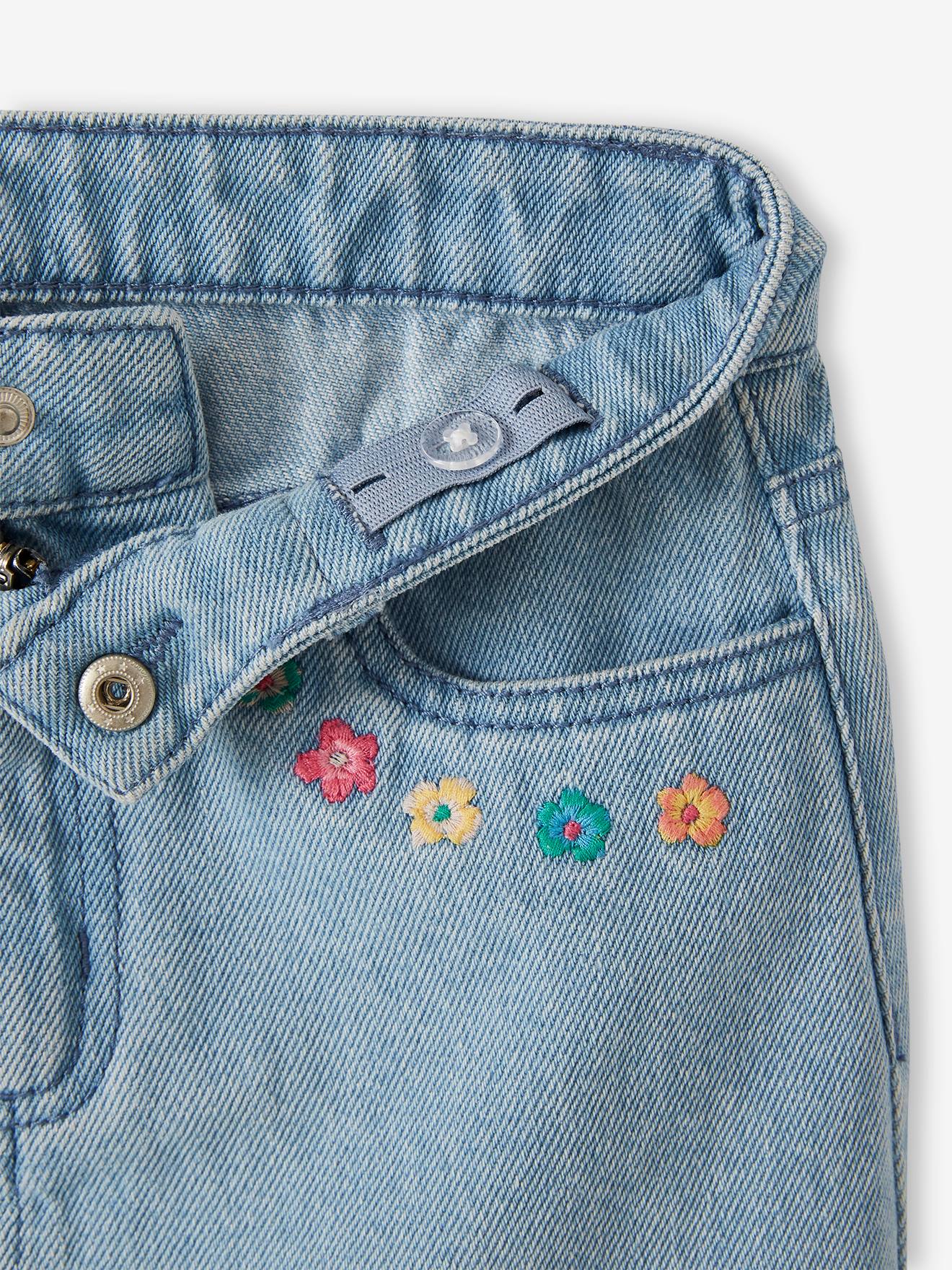 Vertbaudet Mädchen Jeansrock - gebleicht