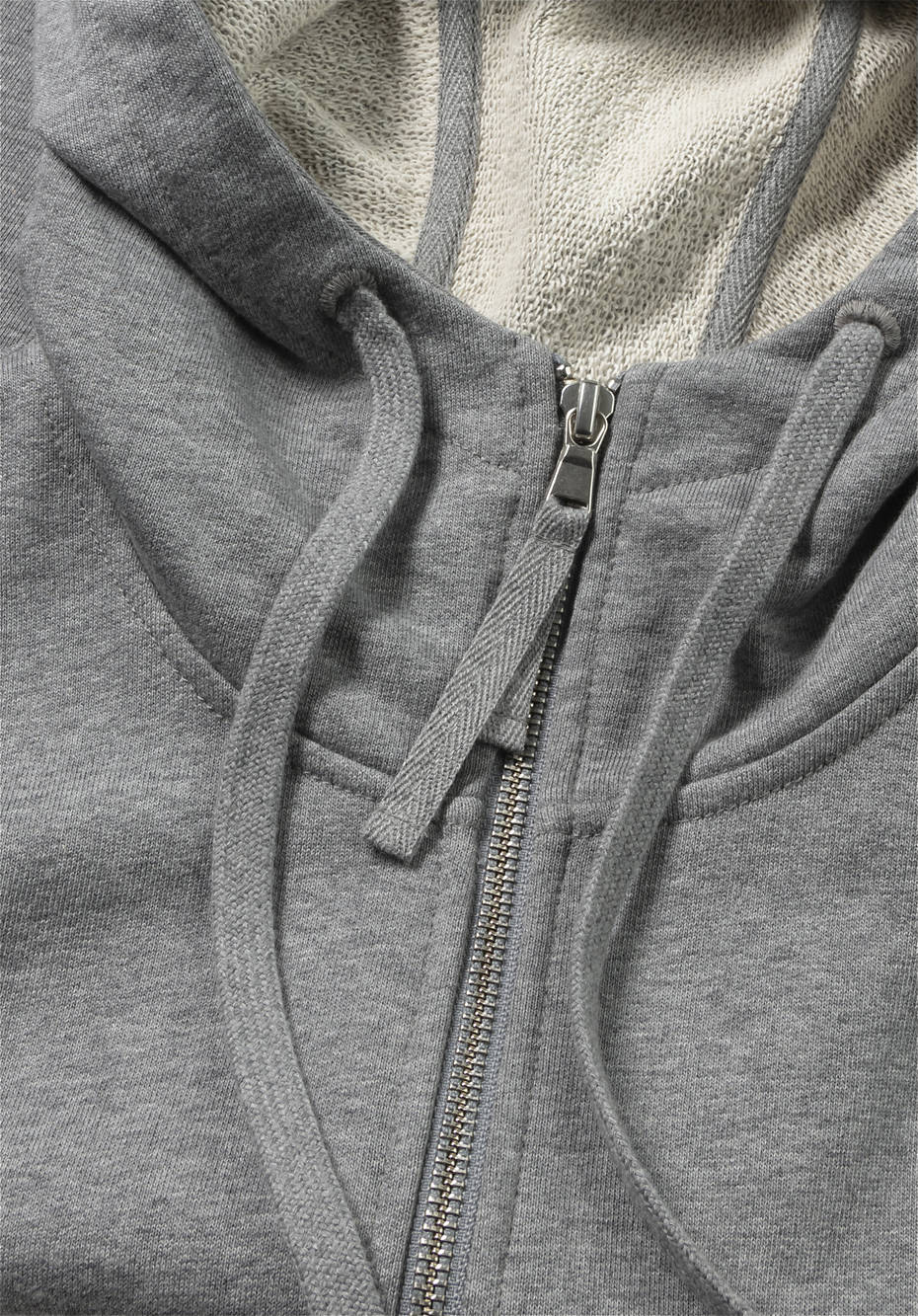 Sweatjacke aus reiner Bio-Baumwolle