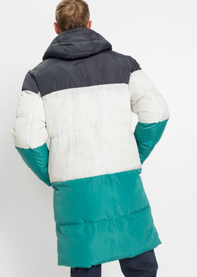 Steppmantel aus recyceltem Polyester
