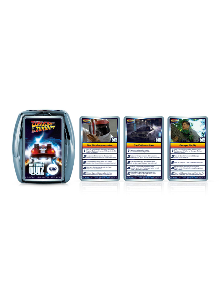 Winning Moves Top Trumps Quiz - Zurück in die Zukunft deutsch Quizspiel Fragespiel in bunt günstig kaufen onesize
