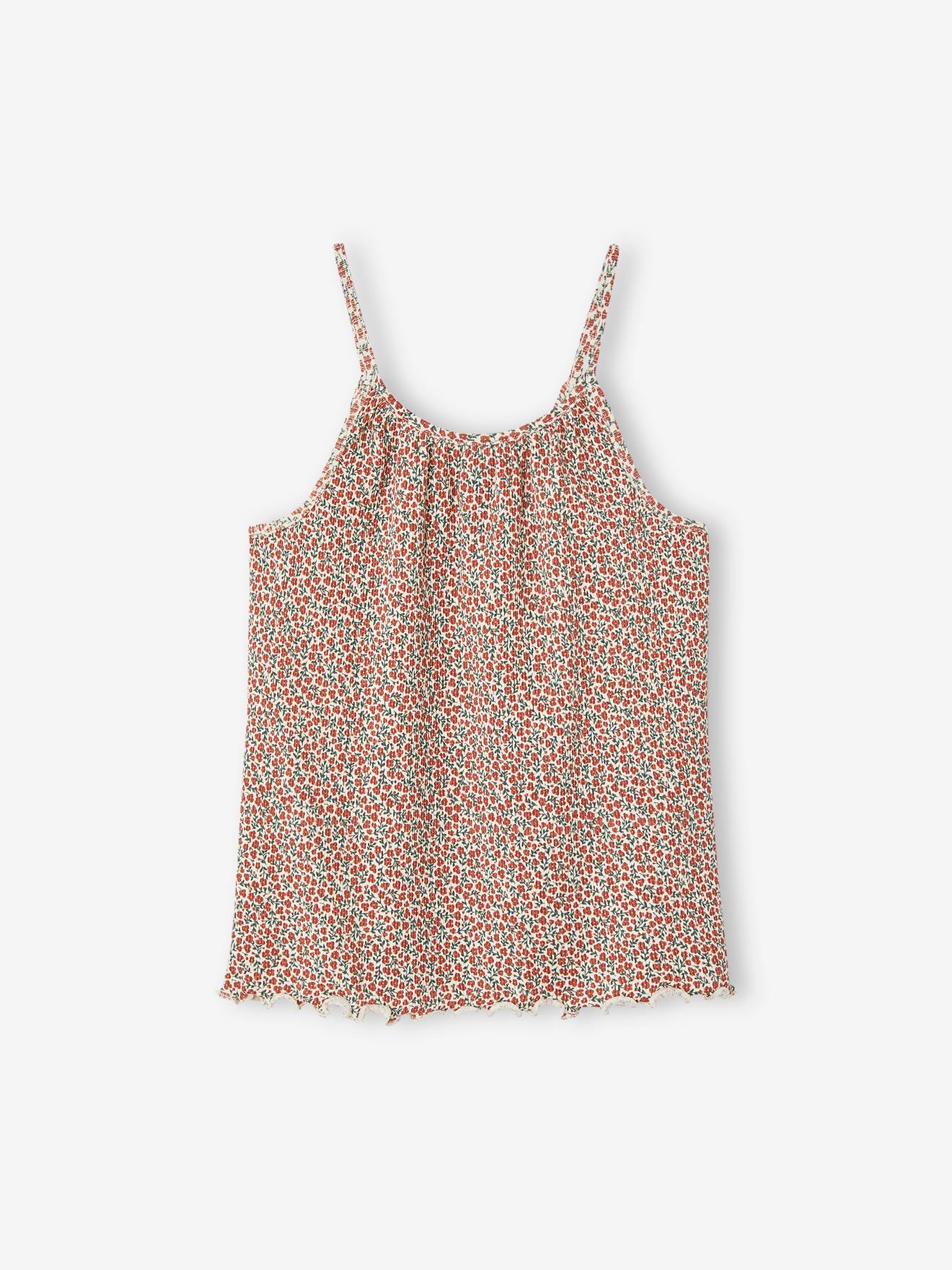 Vertbaudet 2er-Pack Mädchen Sommer-Schlafanzüge Oeko-Tex - graublau