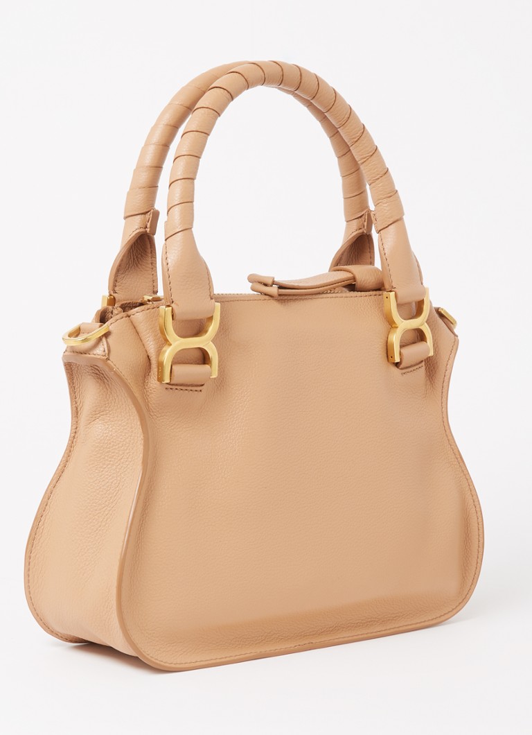 Sac bandoulière Chloé Marcie en cuir de veau avec bandoulière amovible