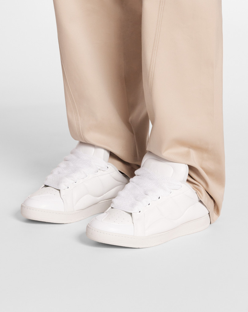 SNEAKERS CURB XL EN CUIR