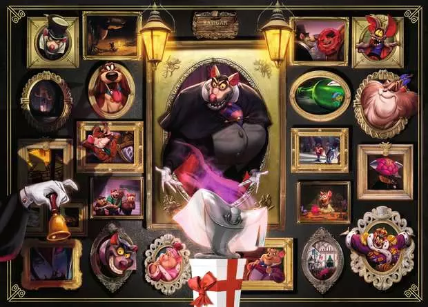 Puzzle 1000 Teile - Villainous: Ratigan