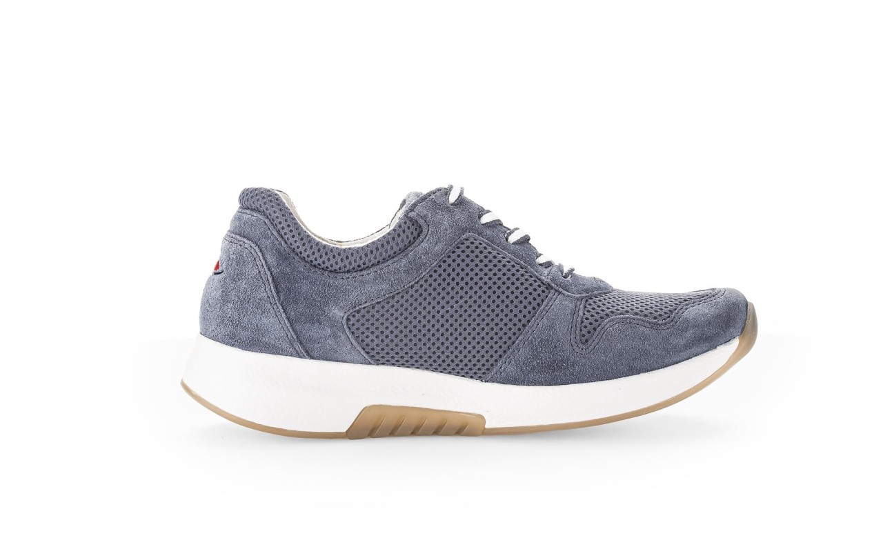 GABOR Freizeit Schnürer blau rollingsoft by Gabor Sneaker low 46.946.