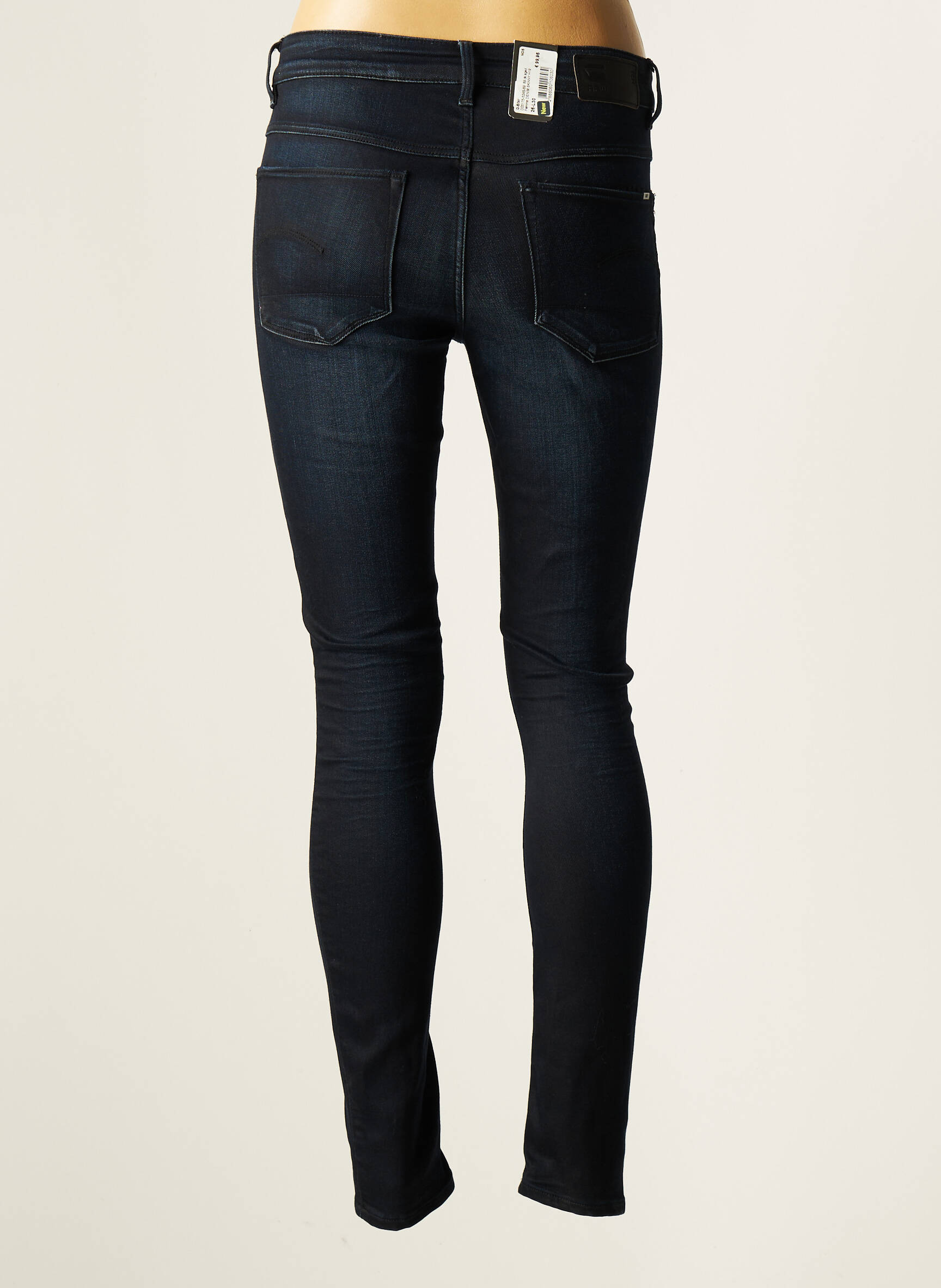 G Star Jeans Skinny Femme couleur bleu