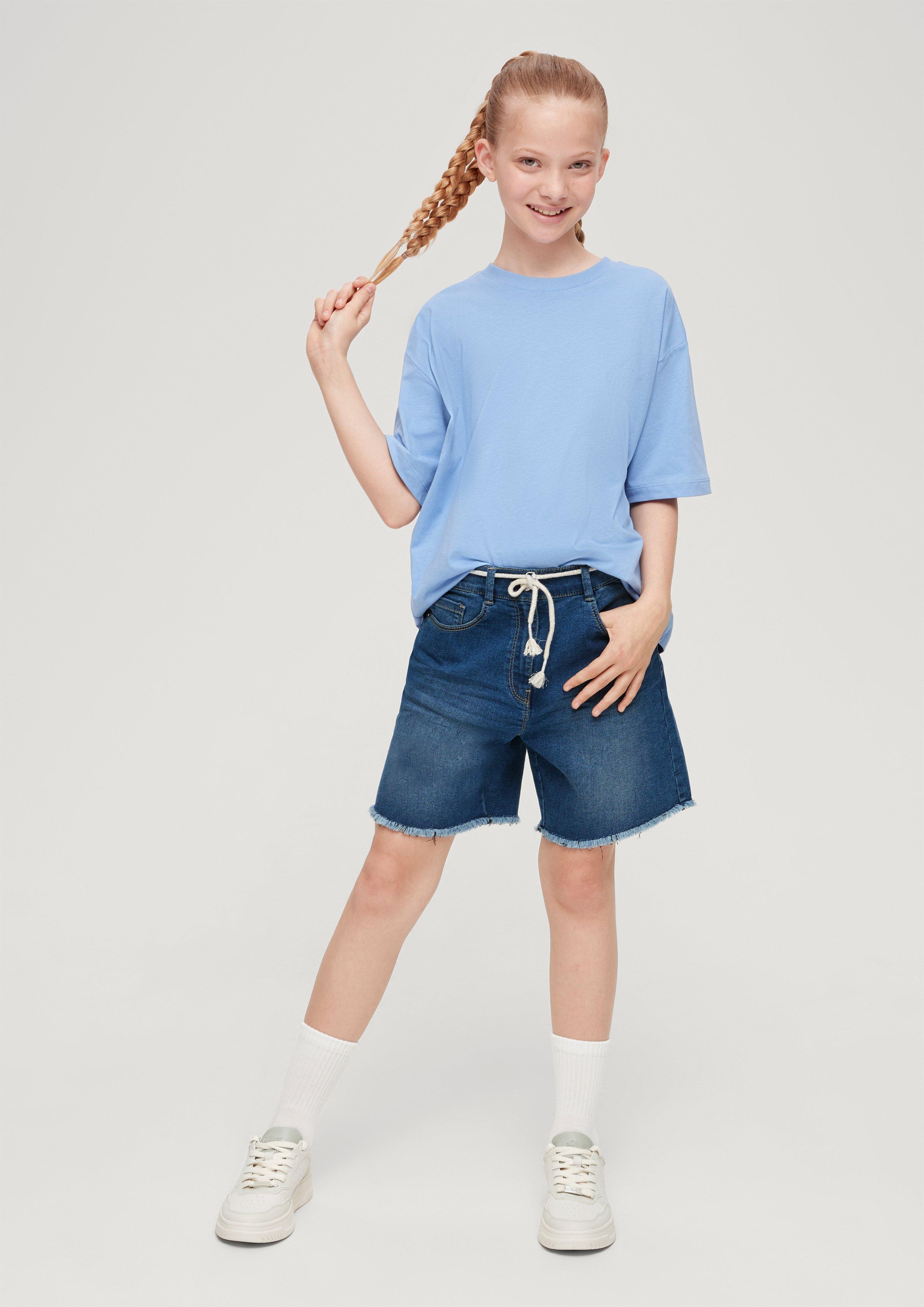 Jeans-Bermuda / Loose Fit / High Rise / Wide Leg  2129978-56Z2
