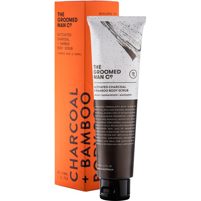Activated Charcoal & Bamboo Body Scrub