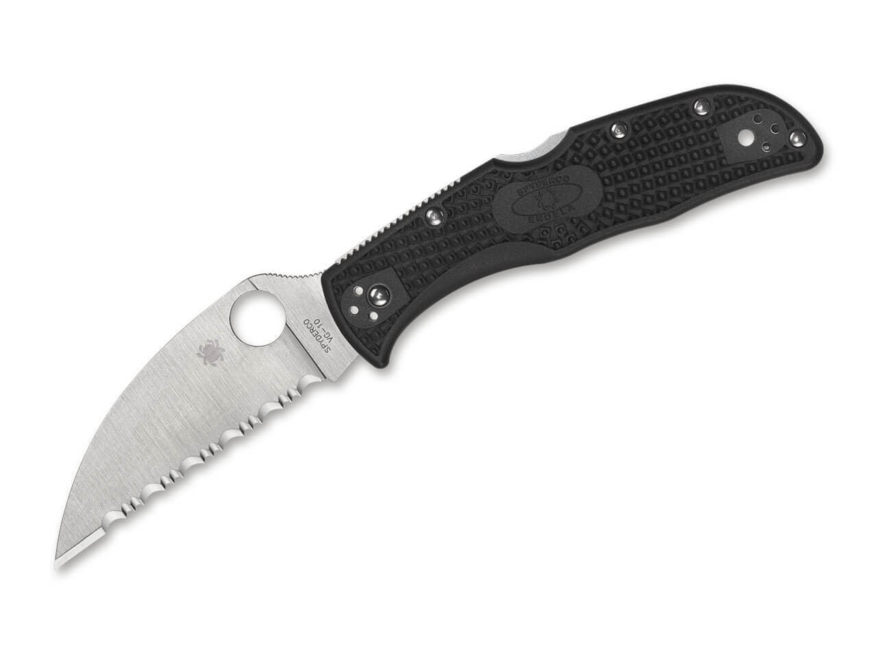 Endela Lightweight SpyderEdge Wharncliffe Black