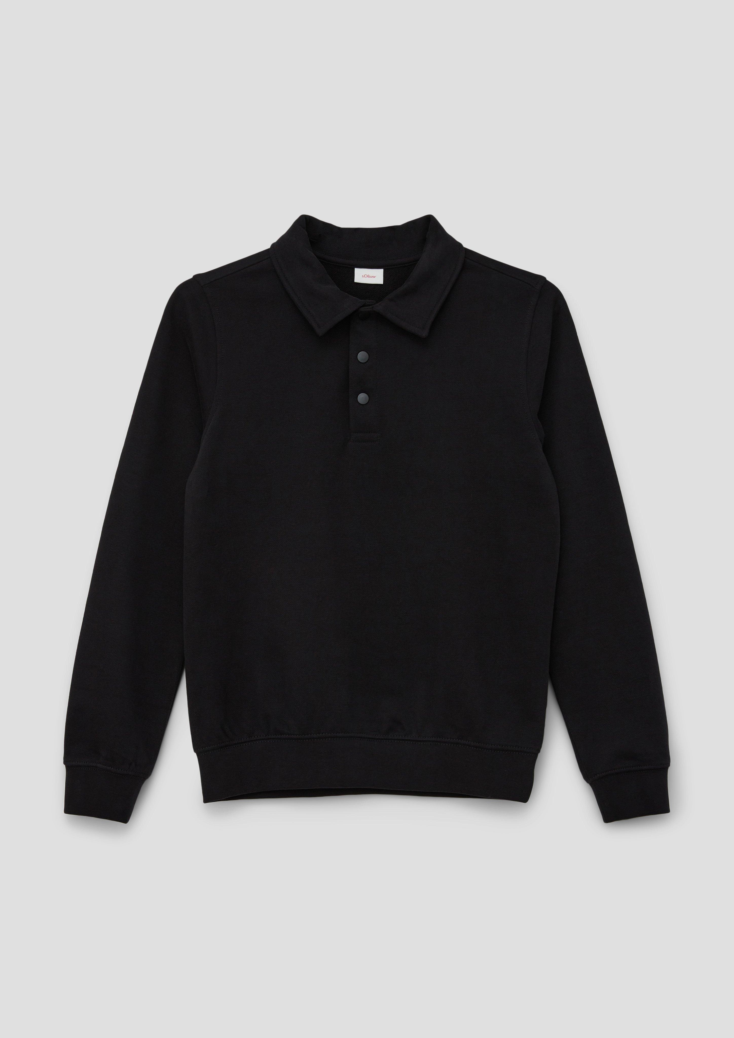 Sweatshirt mit Polokragen  2134050-9999