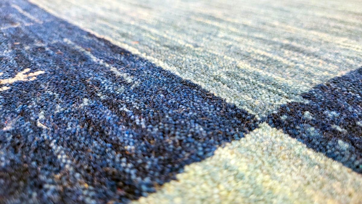 Handloom aus Indien Nonza Bordüre Bordüre 170 x 240 cm
