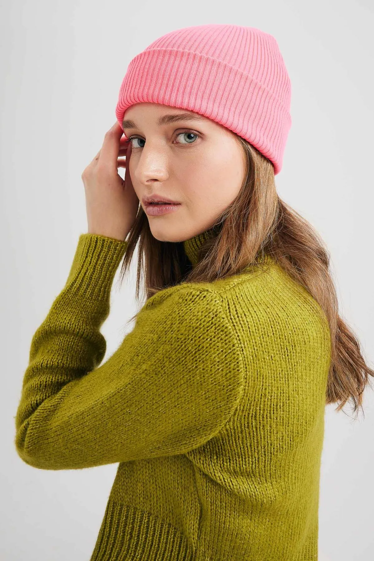 DeFacto  Basic-Strick-Baskenmütze für Damen R7545az22wn