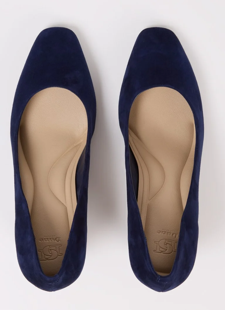 Décolleté Dune London in pelle scamosciata