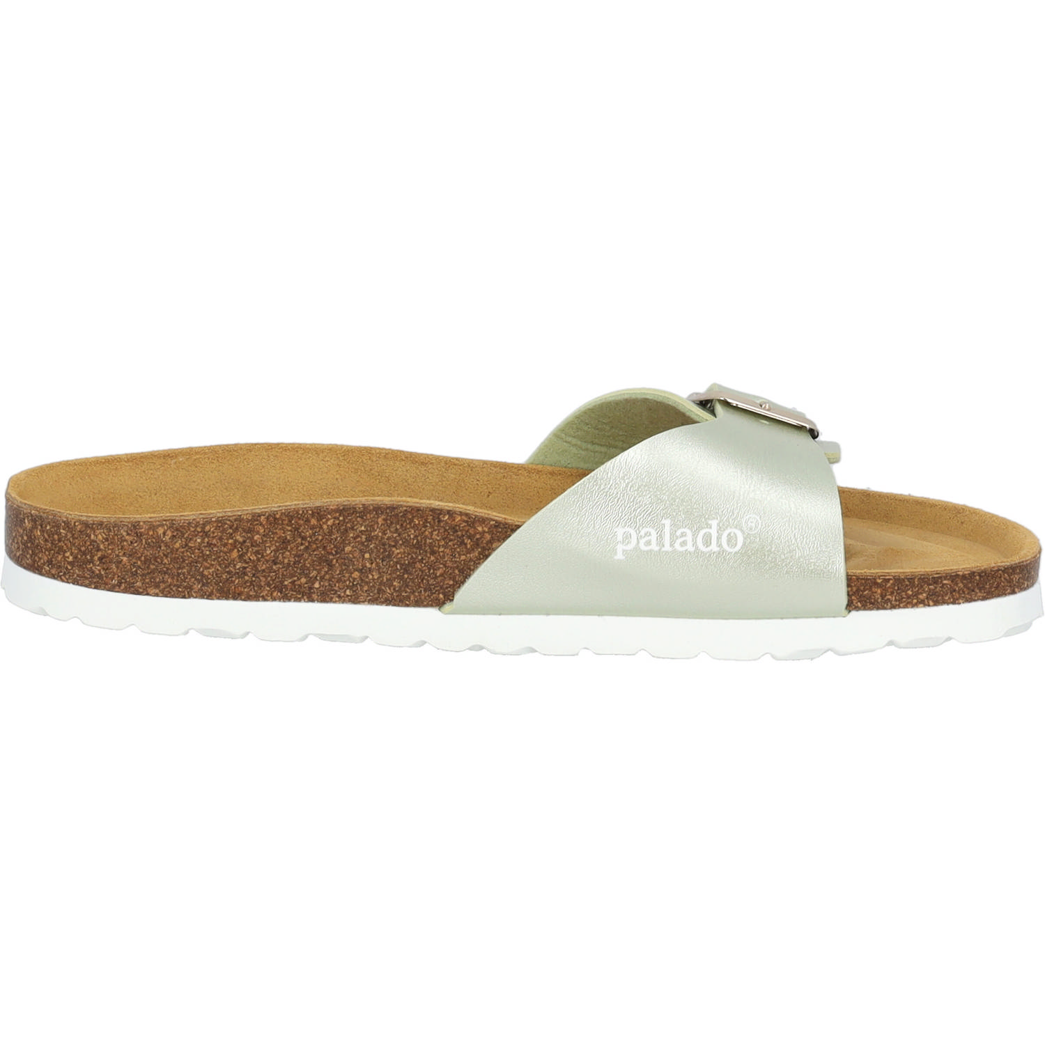 Palado Malta Metallic, Pantoletten, Damen, pistazie metallic
