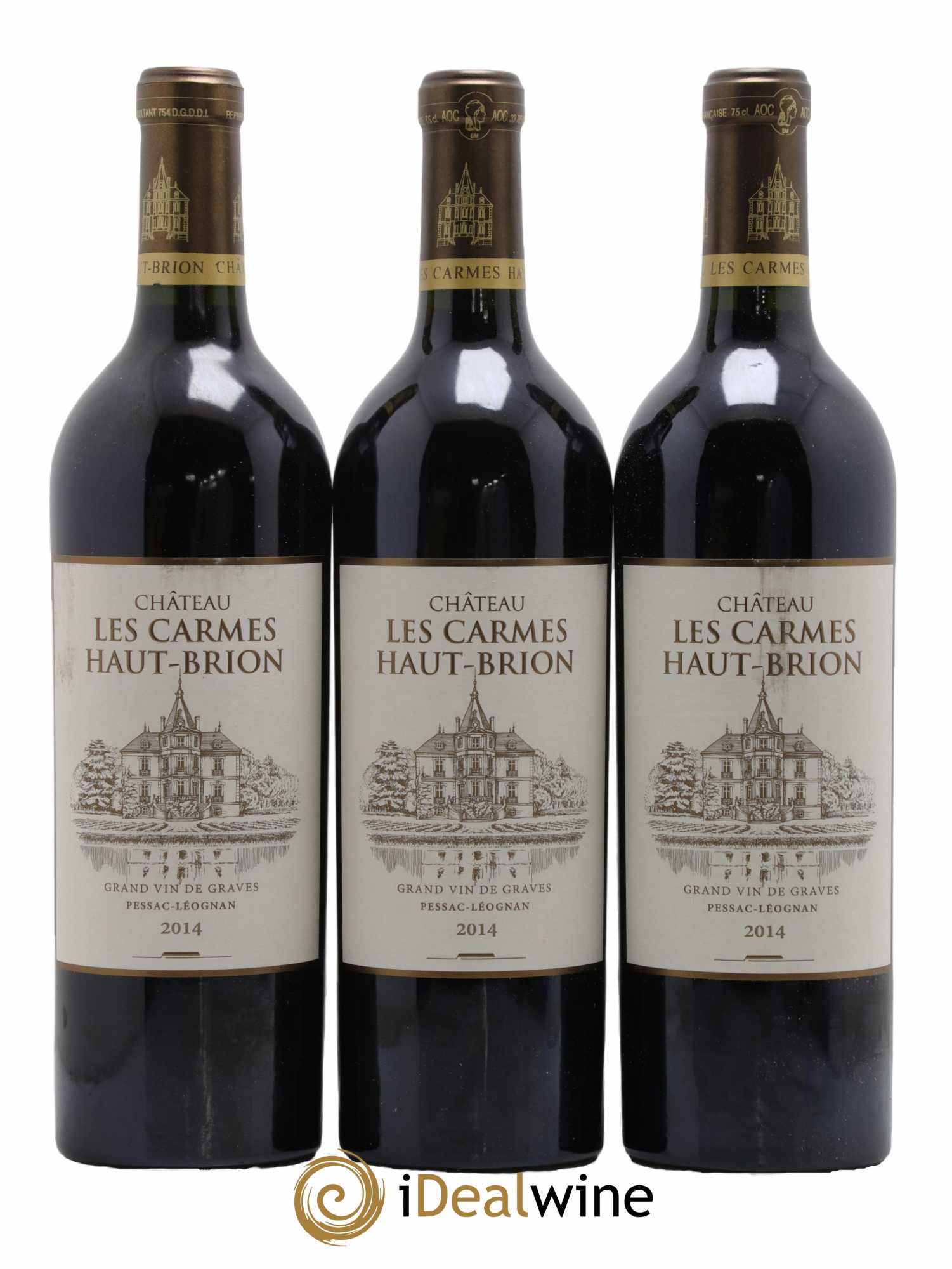 Château Les Carmes Haut-Brion  2014 - Lot de 6 Bouteilles