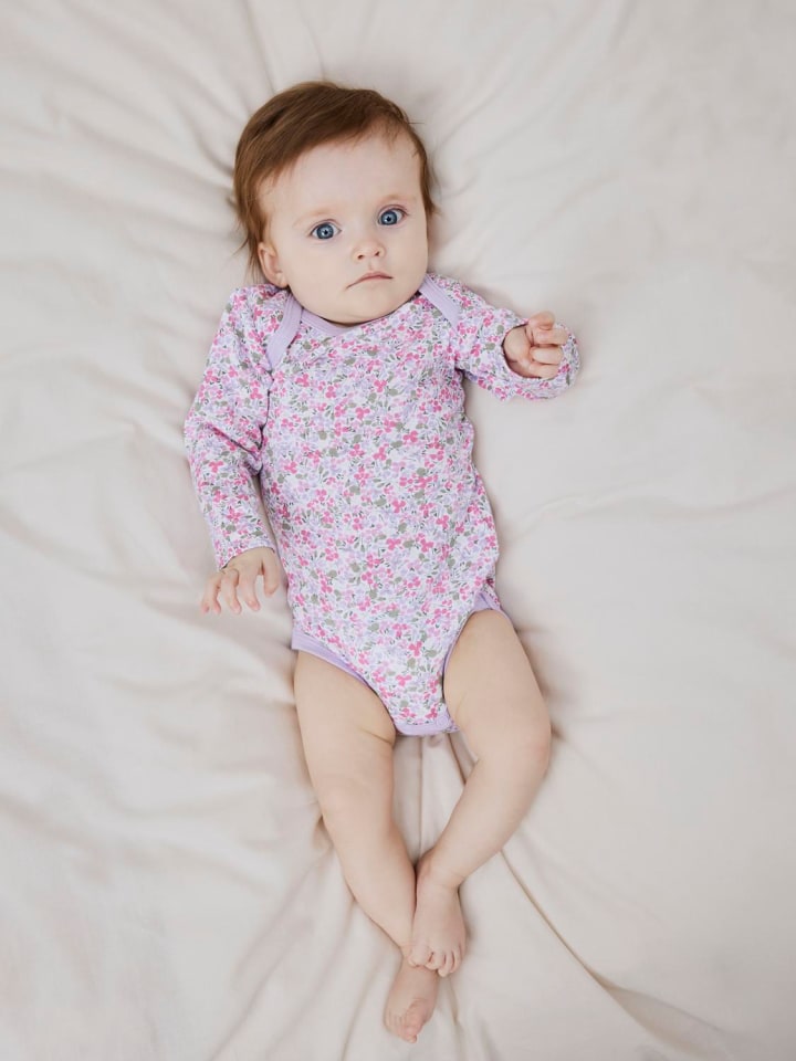 name it Body langarm 3er Pack NBFBODY 3P FLOWER in pastel lilac günstig kaufen