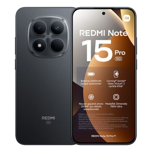 Smartphone XIAOMI Redmi Note 15 Pro 5G 256GB