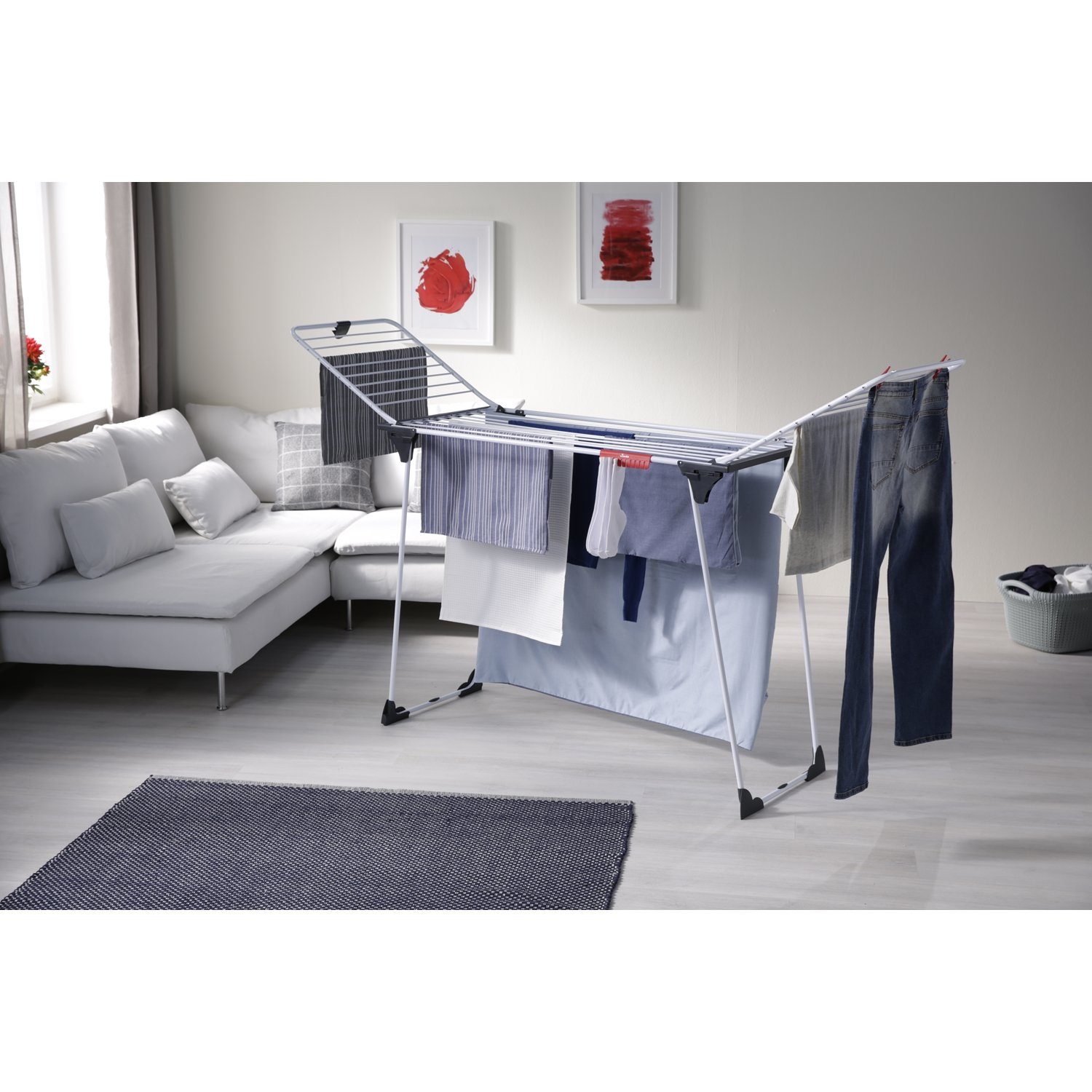 Vileda Wäscheständer 162648, VILEDA Magnum Standwäschetrockner 24m