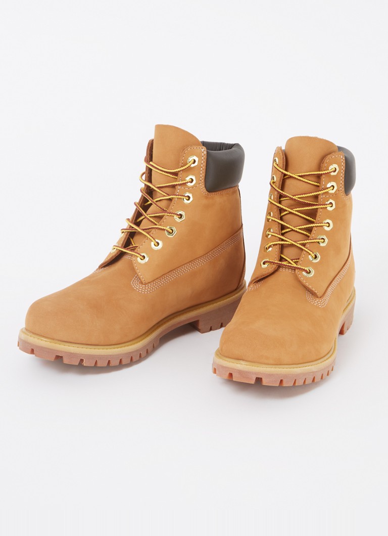 Timberland Premium 6-Inch leather boot with logo