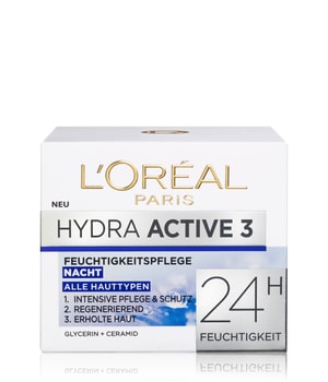 L'Oréal Paris Hydra Active 3 Alle Hauttypen Nachtcreme-50 ml