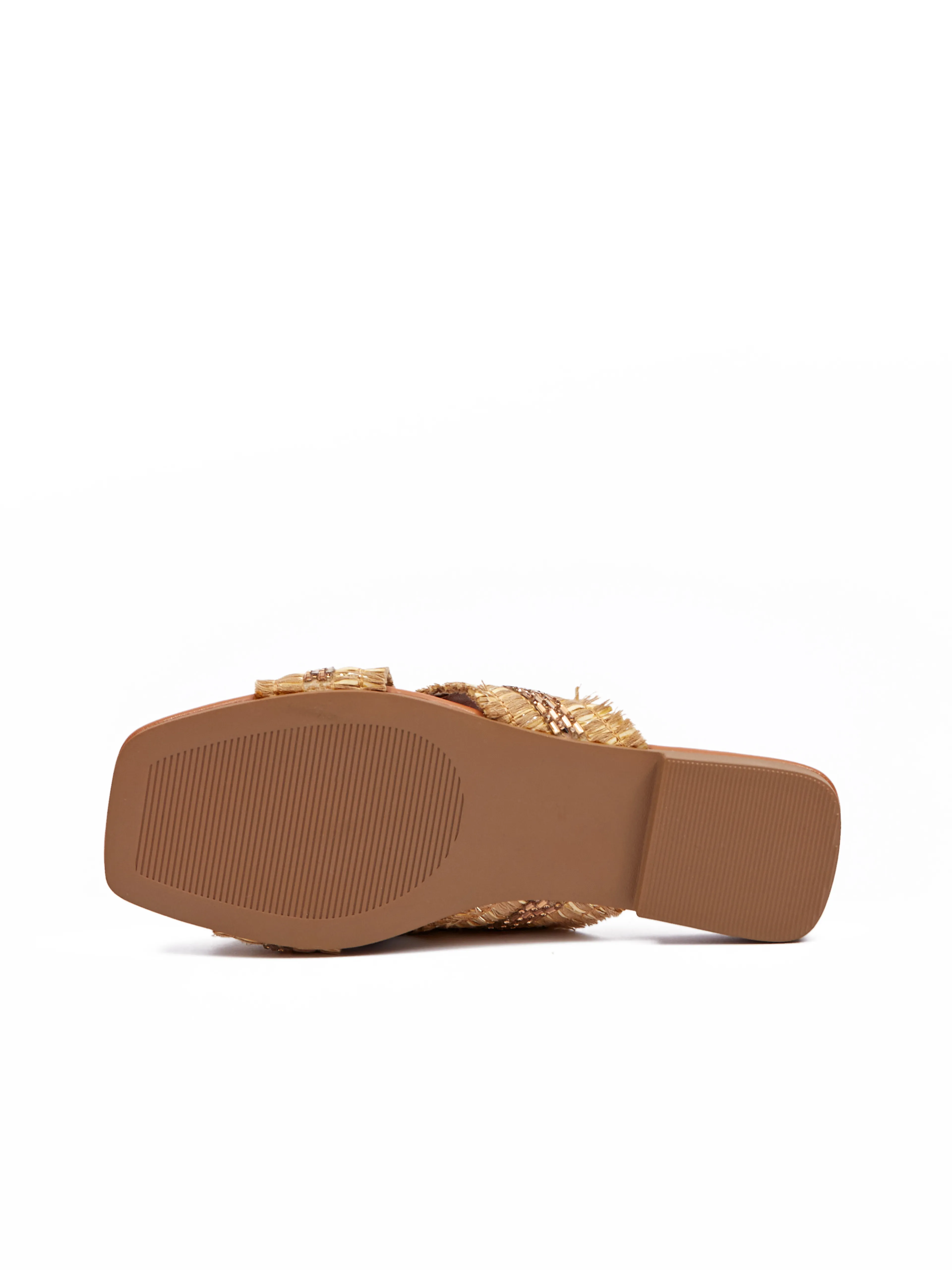 Braune Damenpantoffeln ORSAY