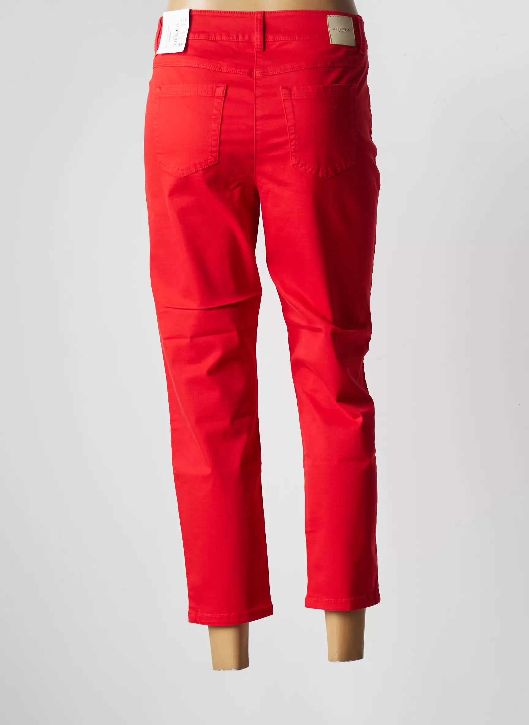 Gerry Weber Pantalon7 8 Femme couleur rouge