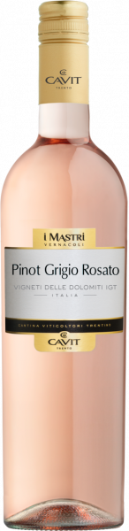 Cavit Pinot Grigio Rosato IGT delle Dolomiti Mastri Vernacoli Italien trocken - 6er Karton
