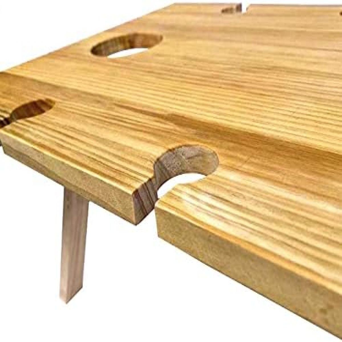 ZmdecQna Klapptisch Outdoor Weintisch Tragbar, Klappbar für Gartenwarteschlangen