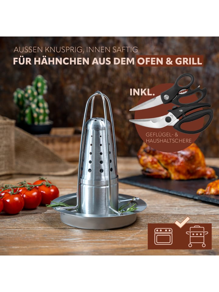 bremermann Hähnchengrillerinkl. Geflügelschere günstig kaufen onesize