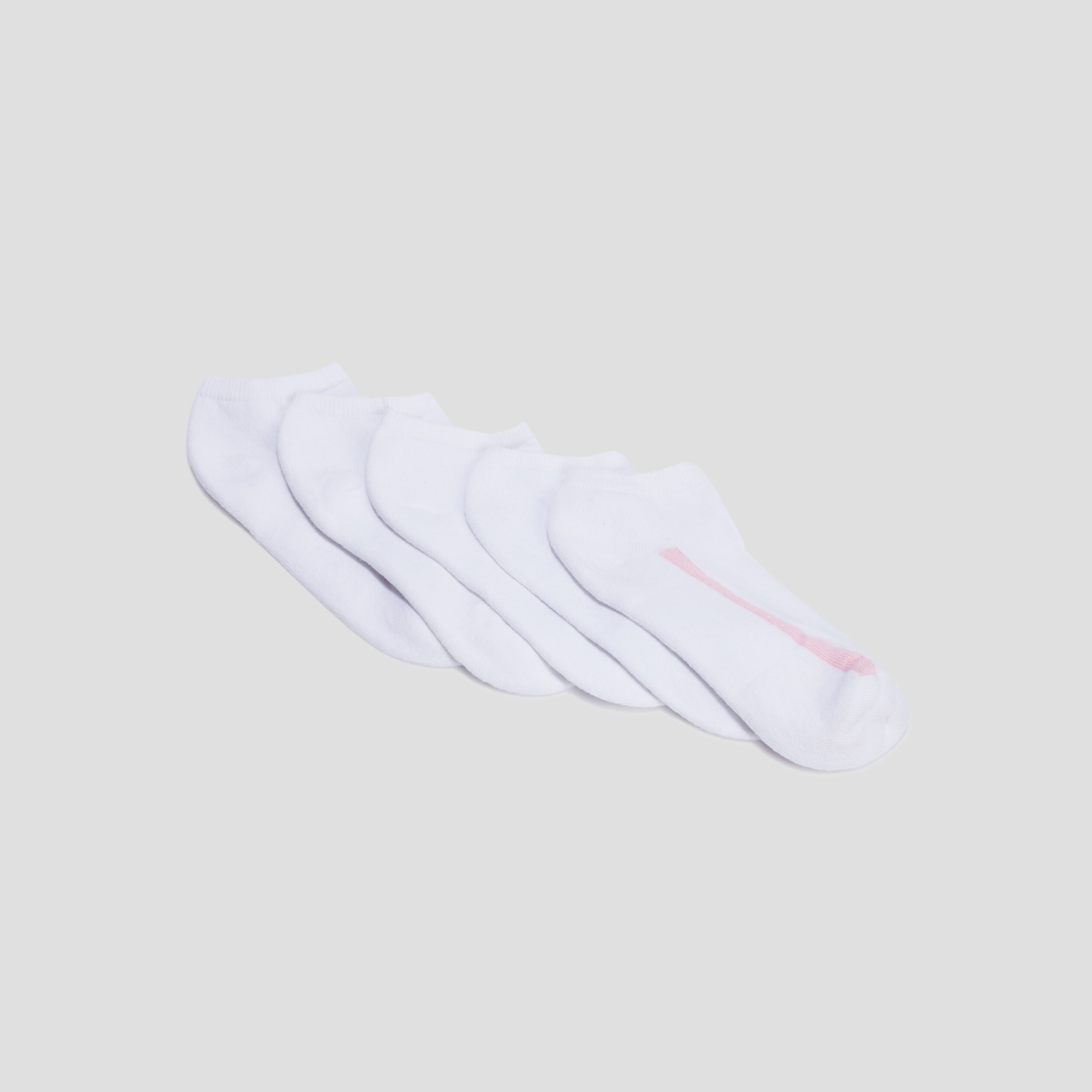 Lot 5 paires socquettes blanc femme | La Halle