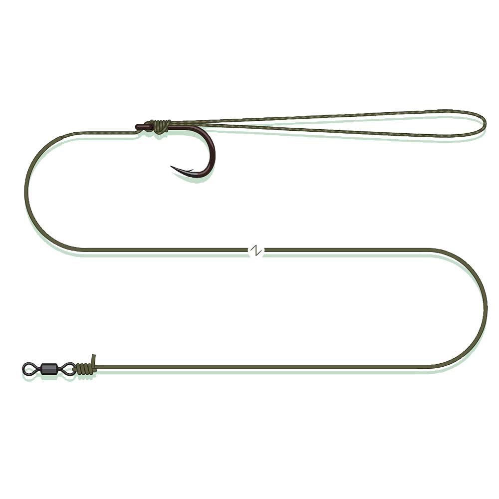 Madcat Coated Pellet Rig 60cm 0.75mm/1.20mm #2/0