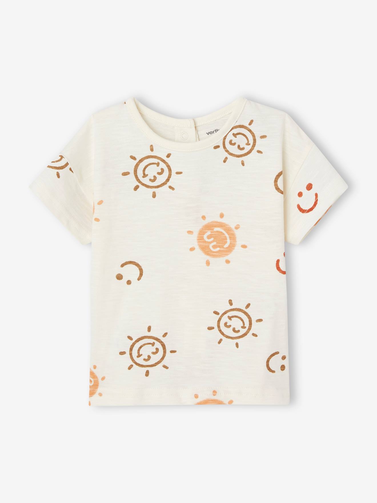 Vertbaudet Baby T-Shirt Oeko-Tex - wollweiß