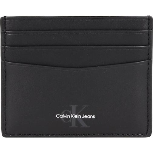 Calvin Klein Jeans MONOGRAM SOFT Kreditkartenetui Leder 10 cm