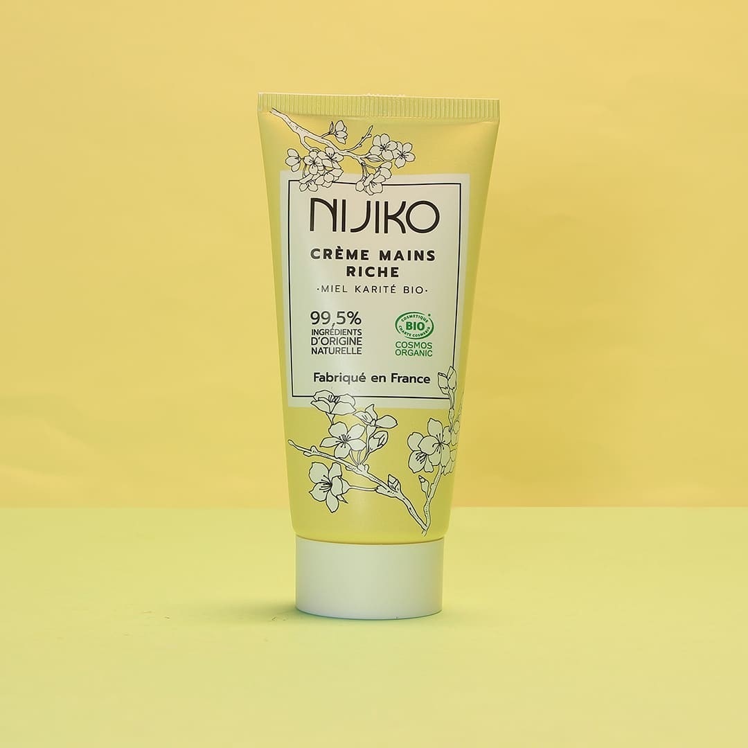 Crema de manos orgánica con miel y karité NIJIKO