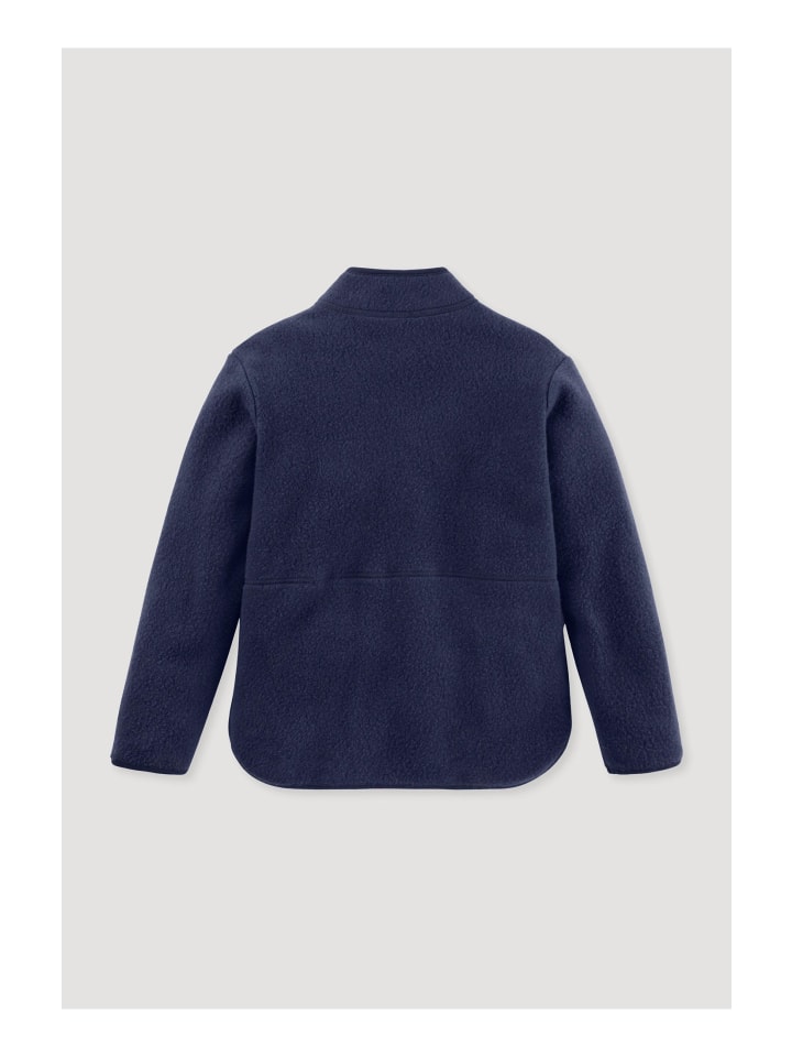 Hessnatur Fleece Jacke in dunkelblau günstig kaufen 158/164